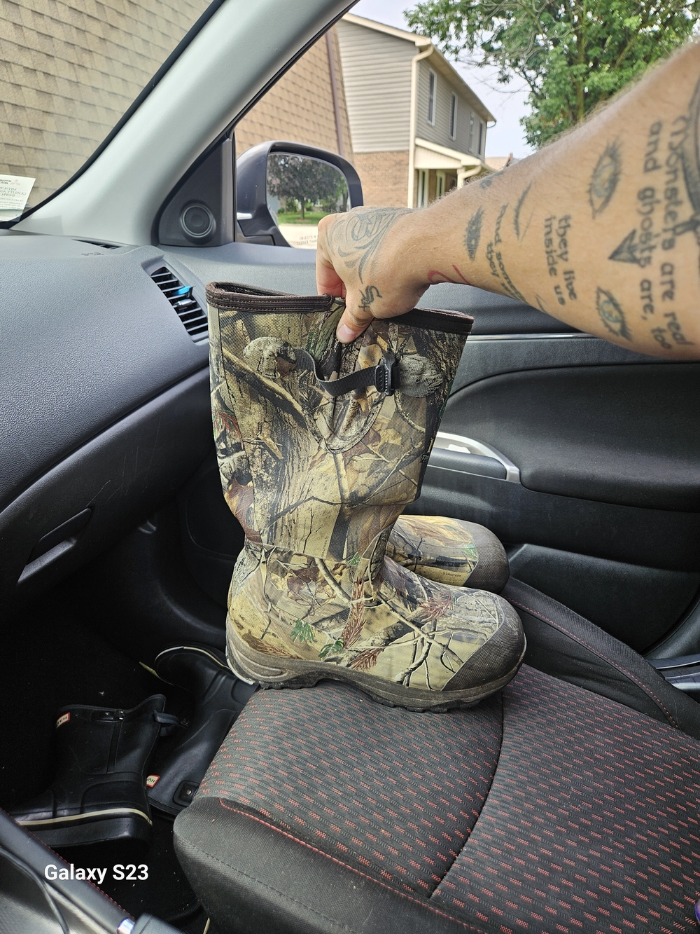 Field & Stream 1000g Thinsulate Realtree Camo Insulated Hunting Boots Men’s 12